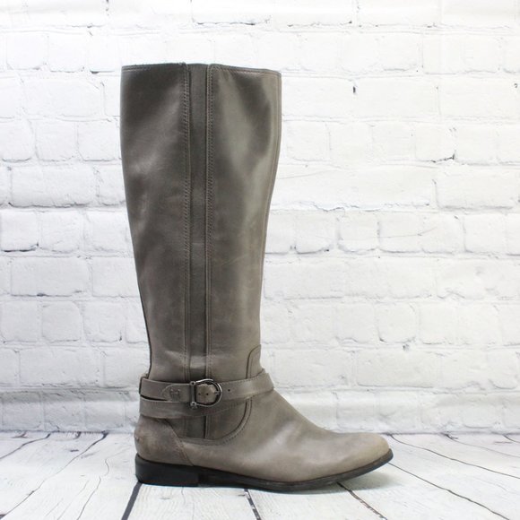 Sperry Shoes - Sperry Gray Leather Ankle Boots